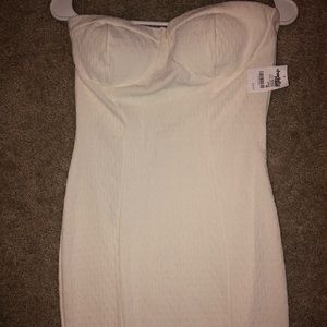 Halter White Dress